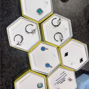 7 sets of earrings
